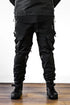 Ride Rich Unit 16 Armoured Softshell Waterproof Cargo Motorcycle Joggers - Black